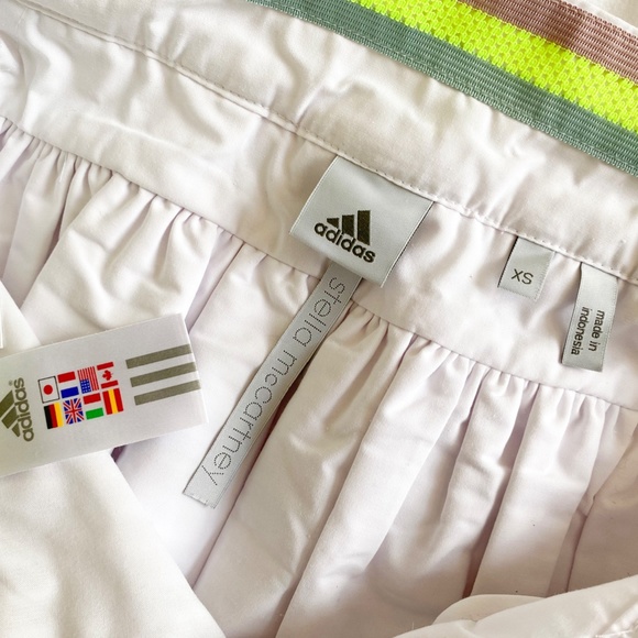EUC  ADIDAS BY STELLA MCCARTNEY white skirt, sz XS - Picture 8 of 8